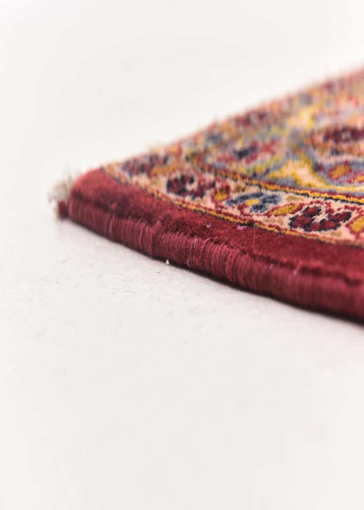 9' 7 x 12' 8 Hand Knotted Kashan Persian Wool Rug