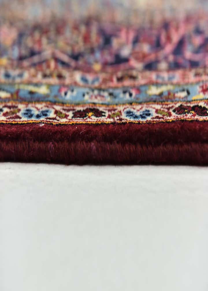 9' 8 x 13' 5 Hand Knotted Kashan Persian Wool Rug