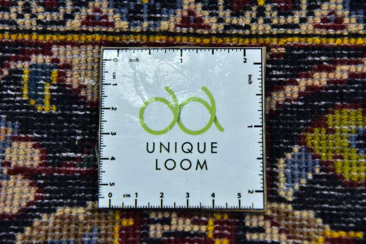 9' 7 x 13' Hand Knotted Kashan Persian Wool Rug