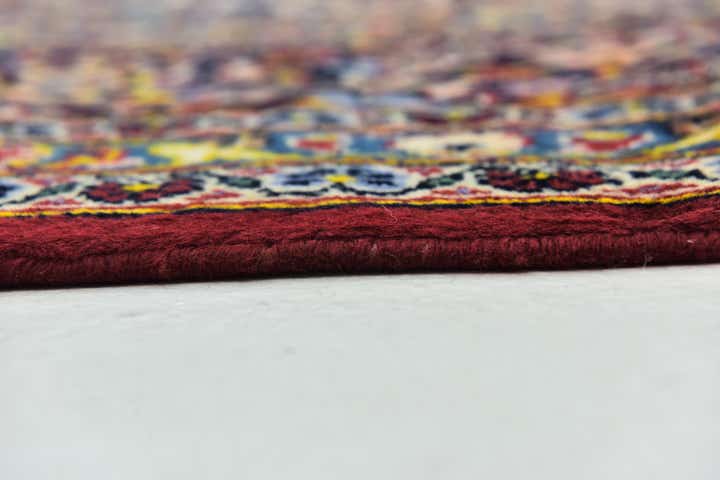 9' 7 x 13' Hand Knotted Kashan Persian Wool Rug