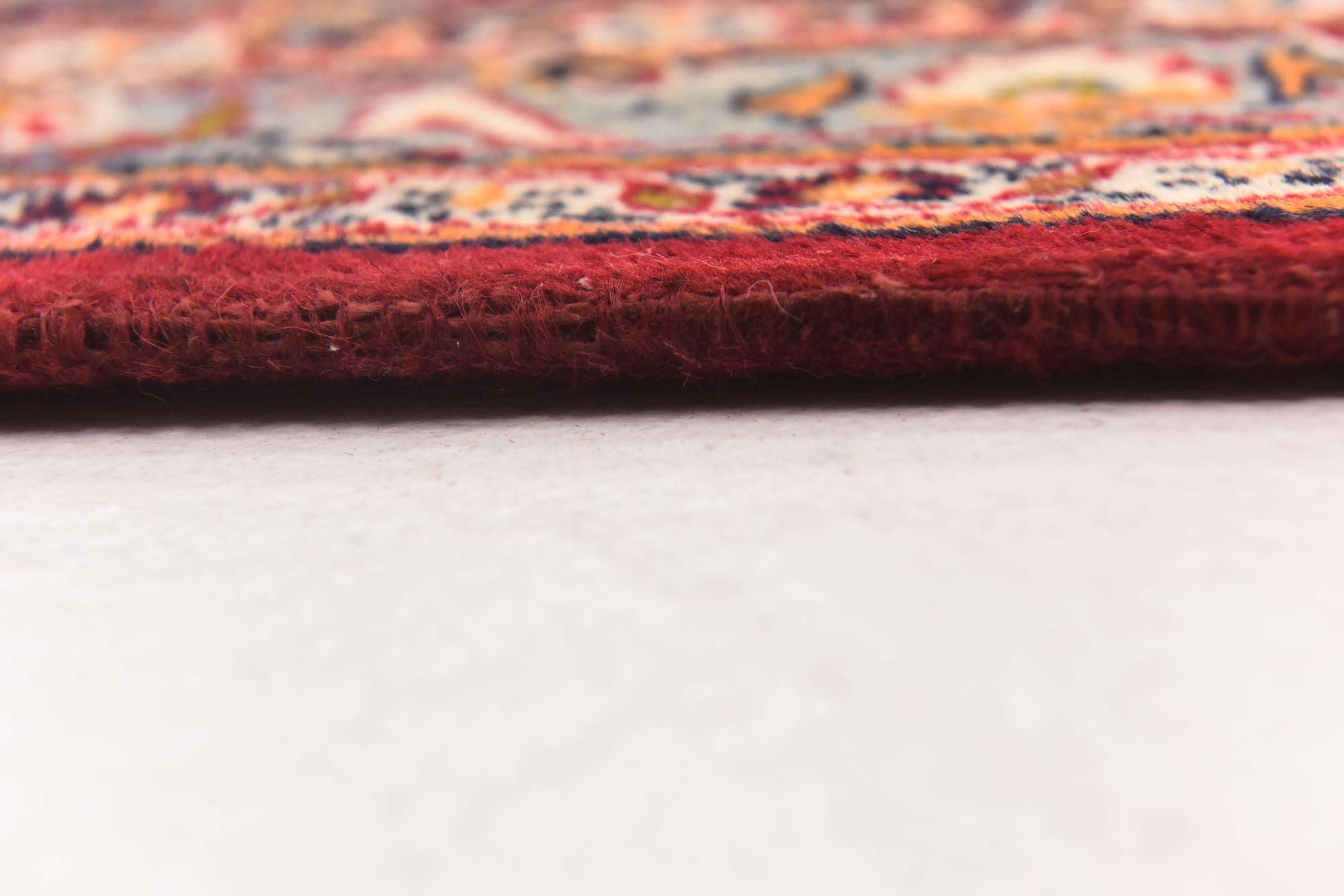 305cm x 385cm anudado a mano Kashan Alfombra Persa Lana