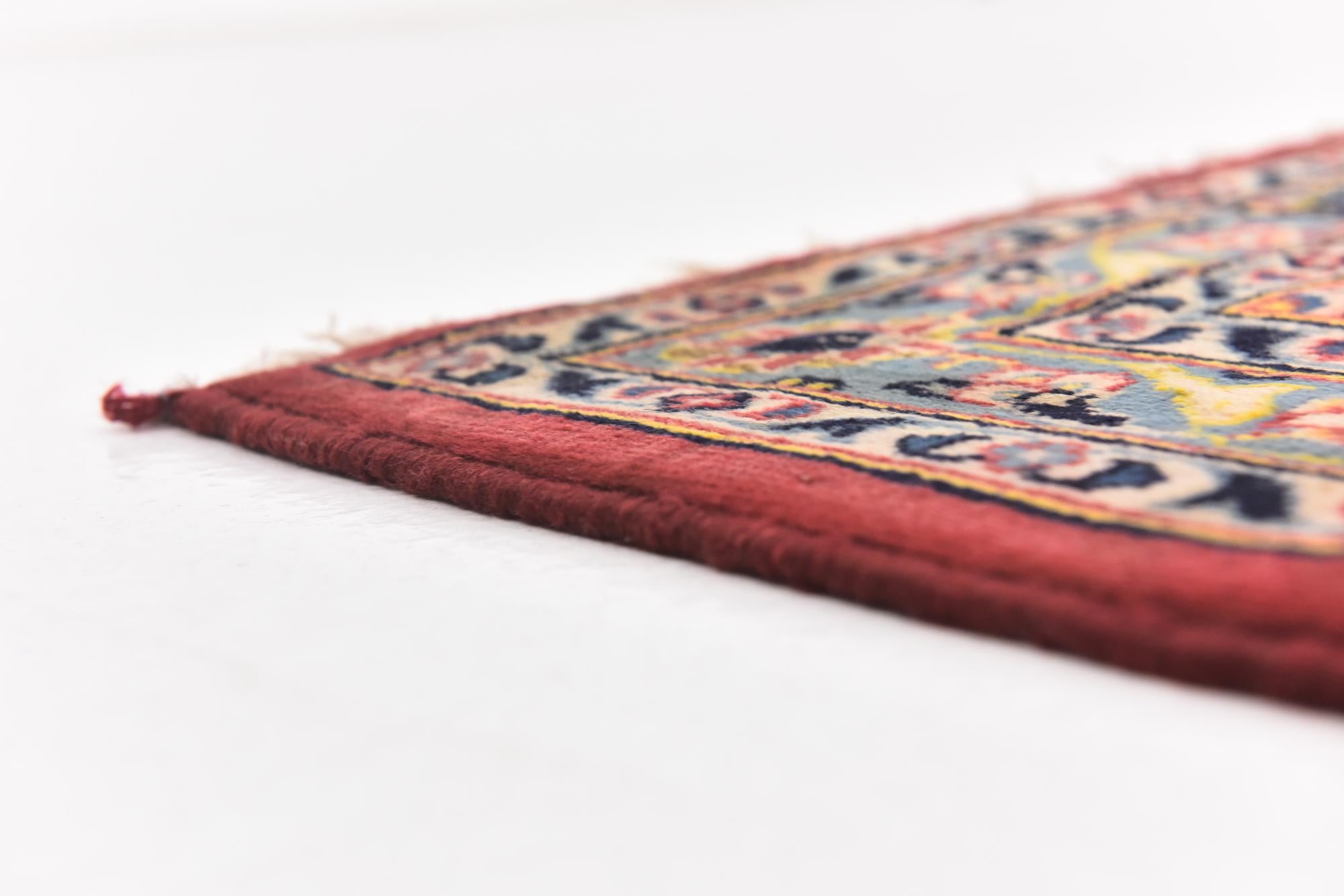 290cm x 390cm anudado a mano Kashan Alfombra Persa Lana