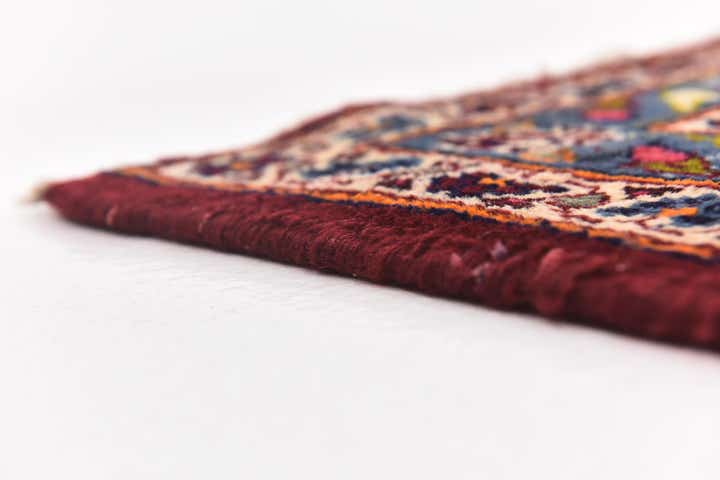 9' 8 x 13' 4 Hand Knotted Kashan Persian Wool Rug