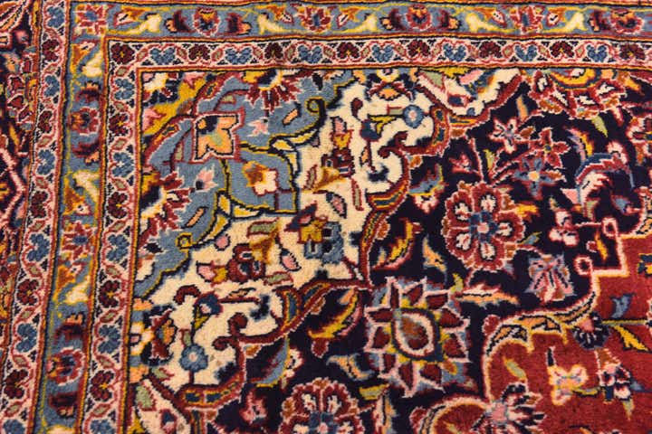 295cm x 390cm anudado a mano Kashan Alfombra Persa Lana