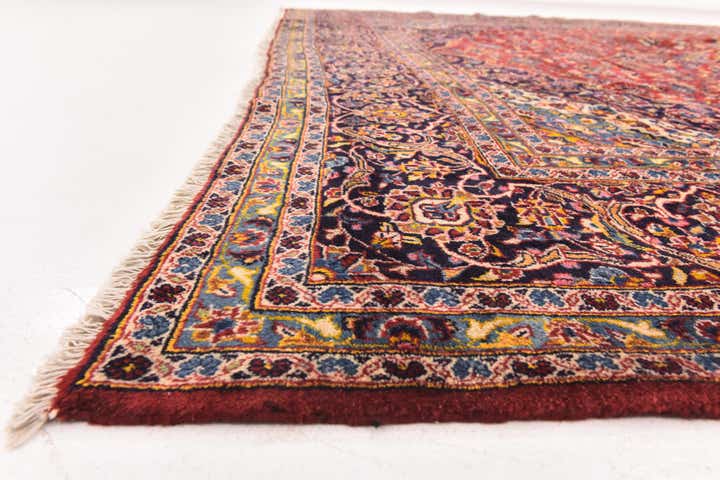 295cm x 390cm anudado a mano Kashan Alfombra Persa Lana