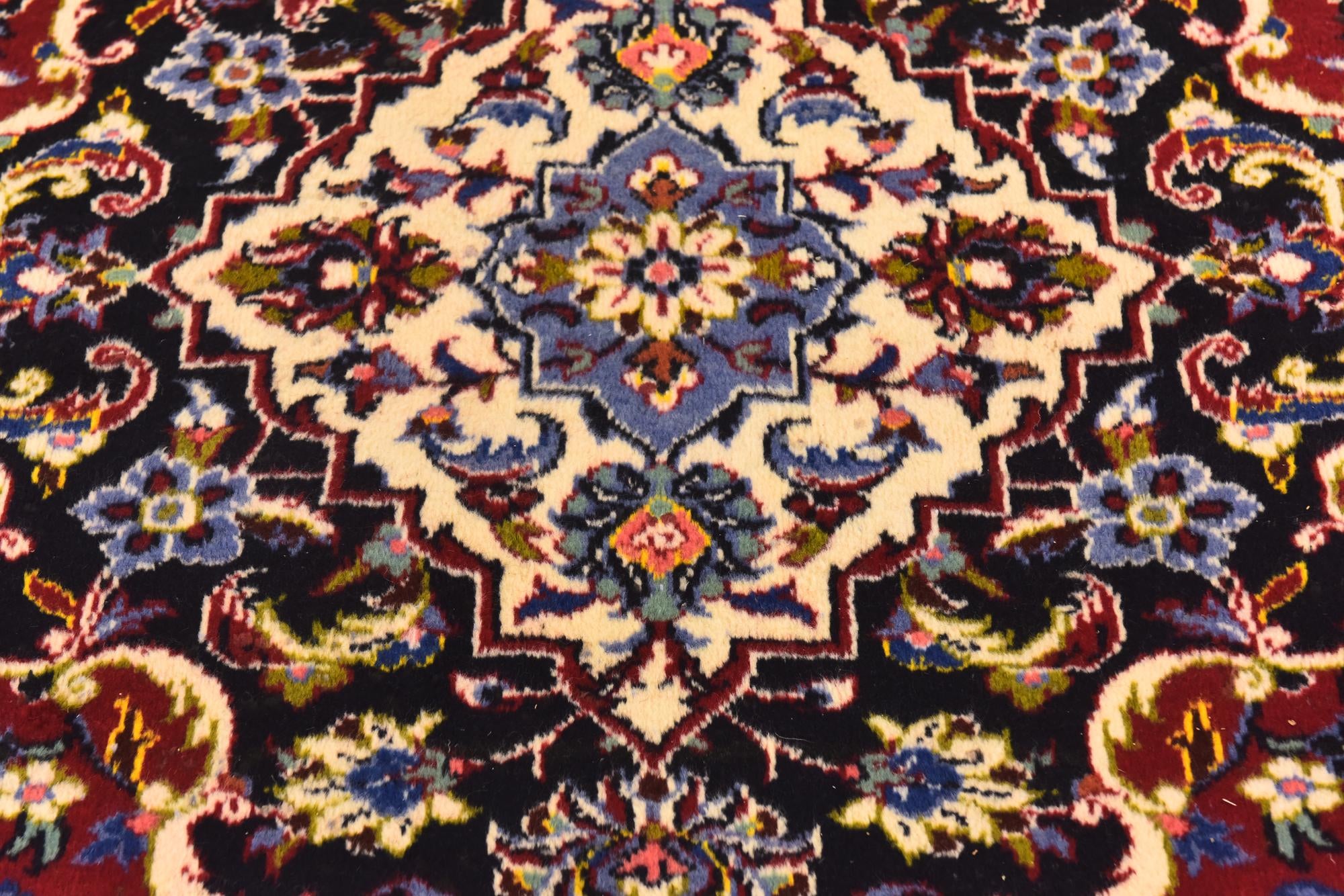 295cm x 390cm anudado a mano Kashan Alfombra Persa Lana