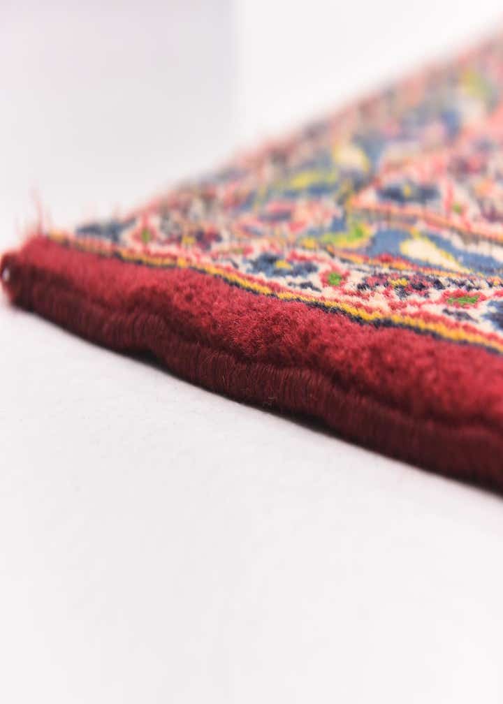 9' 6 x 12' 8 Hand Knotted Kashan Persian Wool Rug
