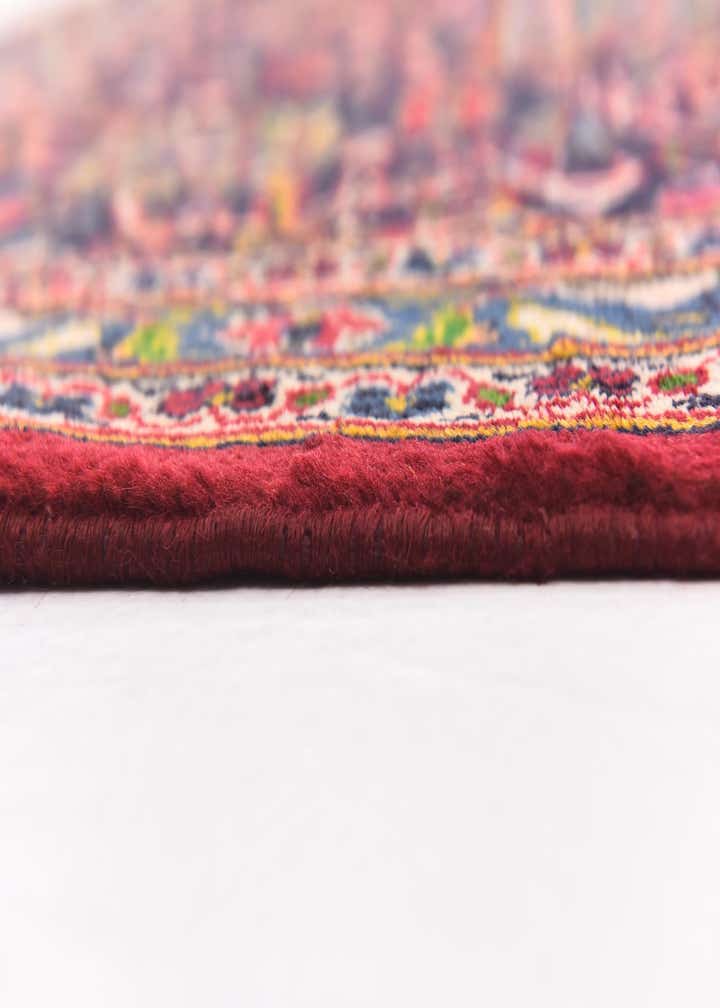 9' 6 x 12' 8 Hand Knotted Kashan Persian Wool Rug