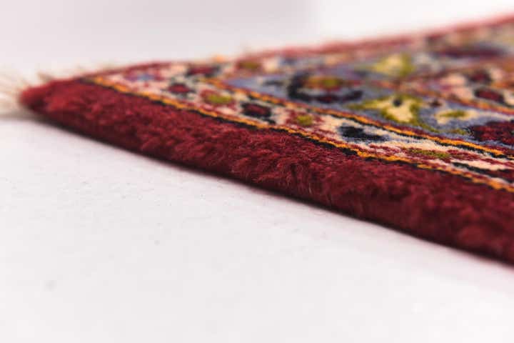 9' 6 x 13' Hand Knotted Kashan Persian Wool Rug