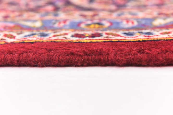 9' 8 x 13' Hand Knotted Kashan Persian Wool Rug