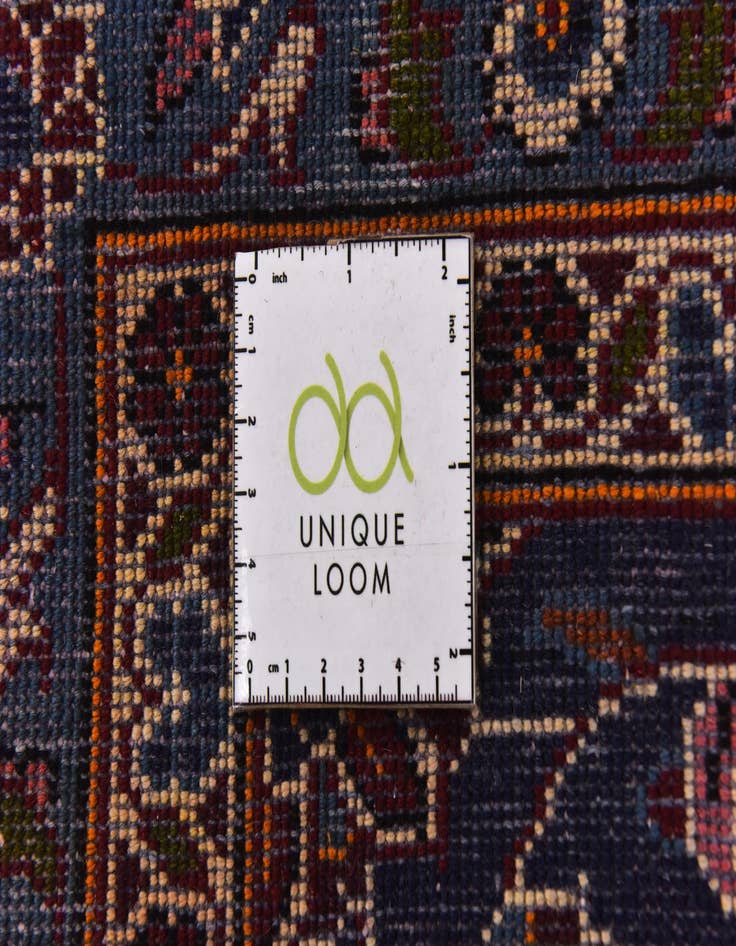 Detail image of 9' 10 x 13'  Hand Knotted Kashan Persian Wool Rug