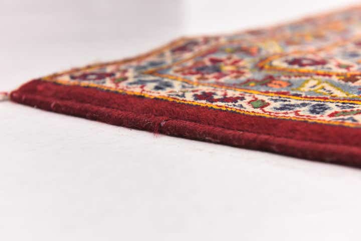 9' 7 x 13' 2 Hand Knotted Kashan Persian Wool Rug