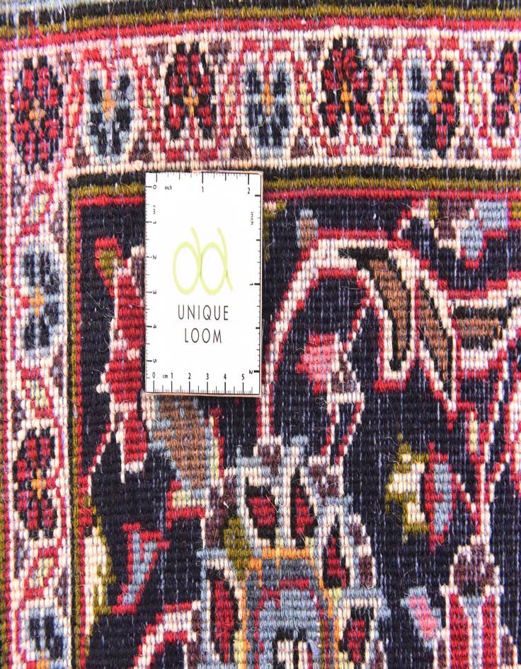 Detail image of 9' 8 x 12' 9  Hand Knotted Kashan Persian Wool Rug