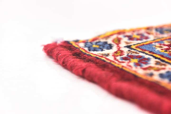 9' 7 x 13' 8 Hand Knotted Kashan Persian Wool Rug