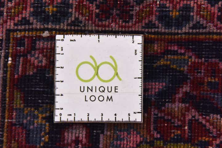 9' 1 x 12' 4 Hand Knotted Kashan Persian Wool Rug