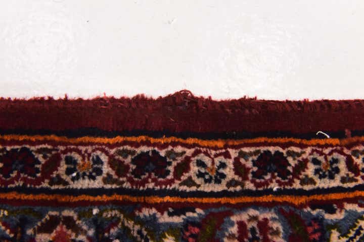 9' 10 x 12' 6 Hand Knotted Kashan Persian Wool Rug