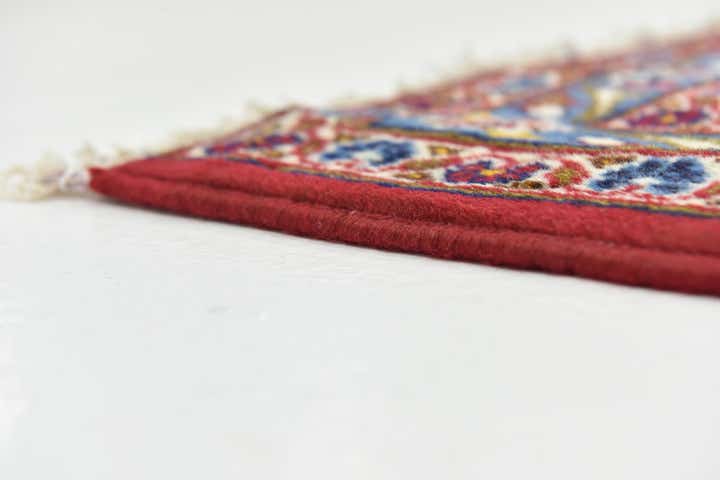 9' 6 x 13' 5 Hand Knotted Kashan Persian Wool Rug