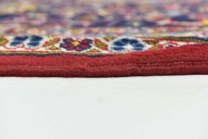 9' 6 x 13' 5 Hand Knotted Kashan Persian Wool Rug