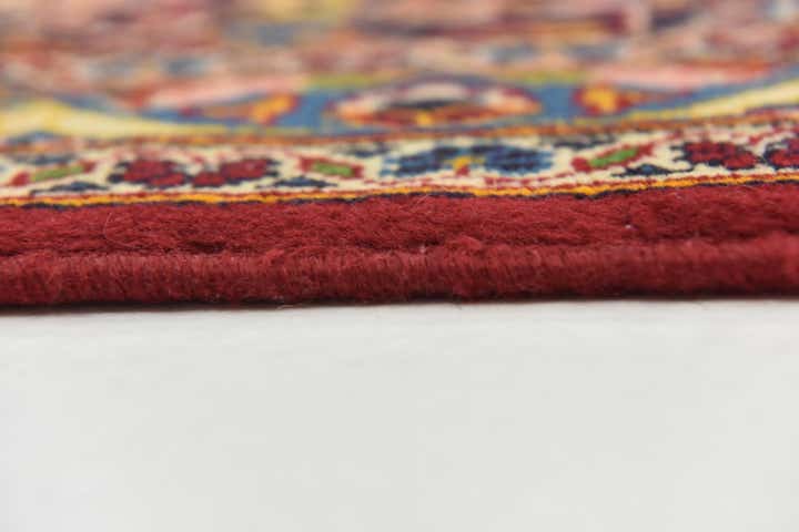 9' 7 x 13' 2 Hand Knotted Kashan Persian Wool Rug