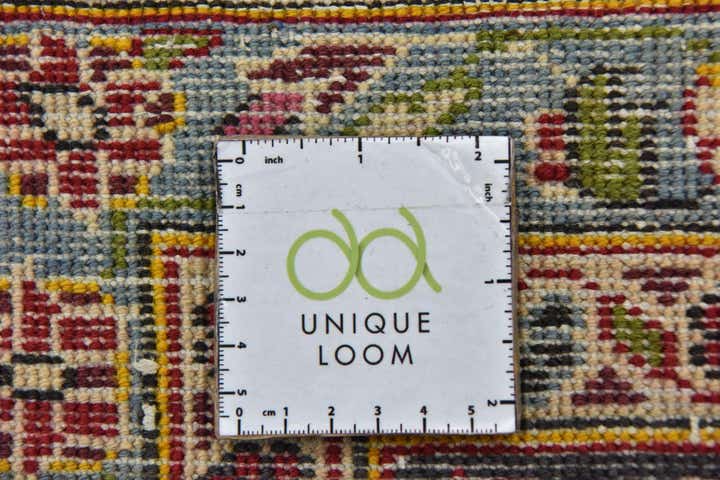 9' 10 x 13' 5 Hand Knotted Kashan Persian Wool Rug