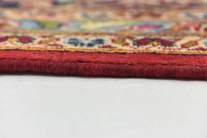 9' 10 x 13' 5 Hand Knotted Kashan Persian Wool Rug