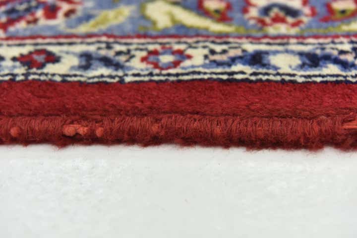 9' 6 x 13' 9 Hand Knotted Kashan Persian Wool Rug