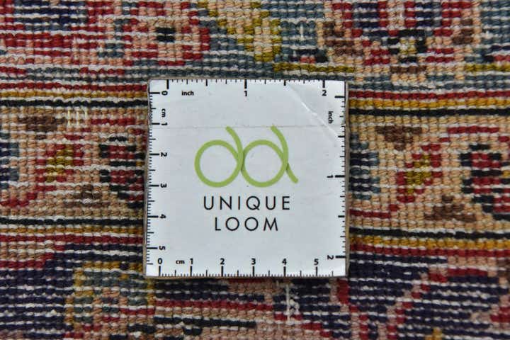 9' 8 x 12' 6 Hand Knotted Kashan Persian Wool Rug