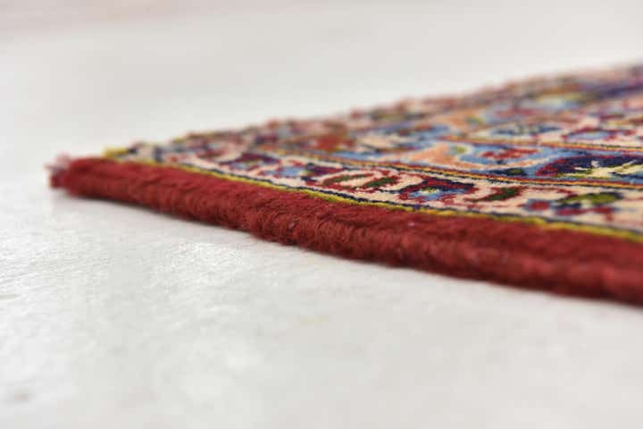 9' 6 x 13' Hand Knotted Kashan Persian Wool Rug