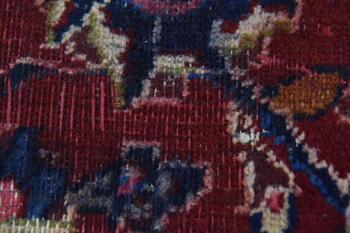 9' 10 x 12' 9 Hand Knotted Kashan Persian Wool Rug