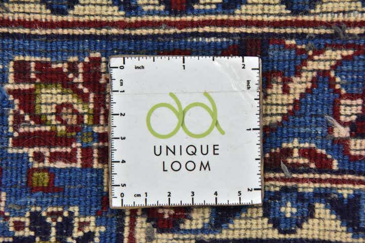 9' 10 x 12' 9 Hand Knotted Kashan Persian Wool Rug