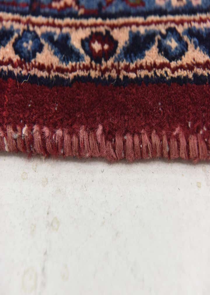 9' 10 x 12' 9 Hand Knotted Kashan Persian Wool Rug