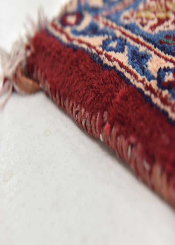 9' 10 x 12' 9 Hand Knotted Kashan Persian Wool Rug
