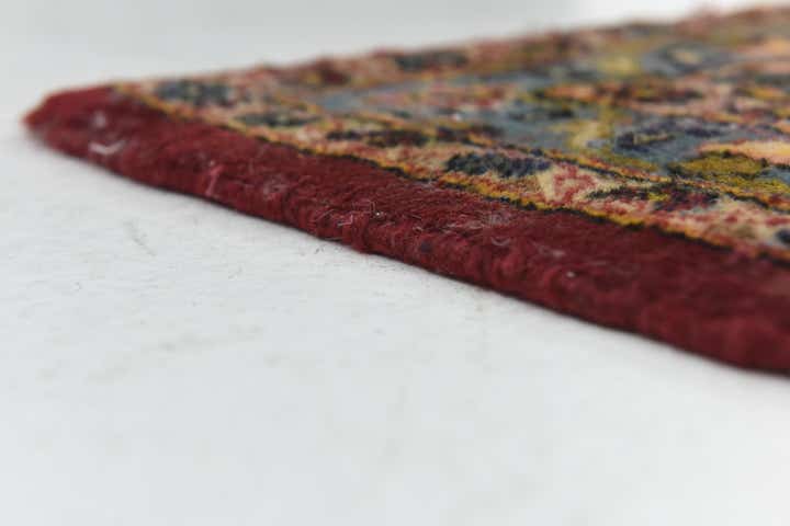 9' 10 x 13' 5 Hand Knotted Kashan Persian Wool Rug