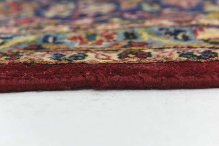 9' 10 x 13' 5 Hand Knotted Kashan Persian Wool Rug