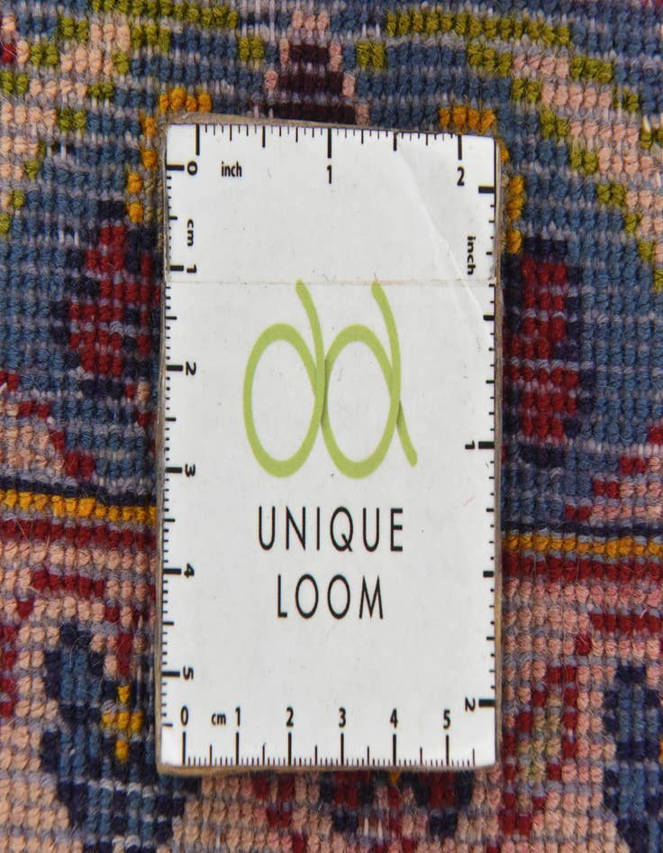 Detail image of 9' 7 x 12' 4  Hand Knotted Kashan Persian Wool Rug