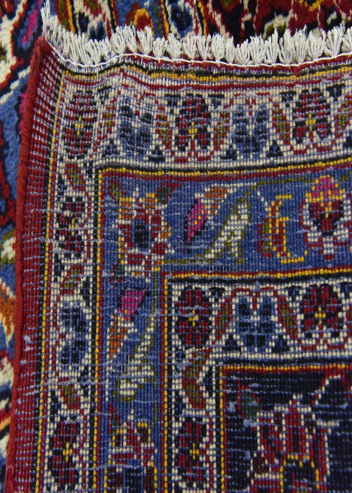 9' 9 x 13' 2 Hand Knotted Kashan Persian Wool Rug