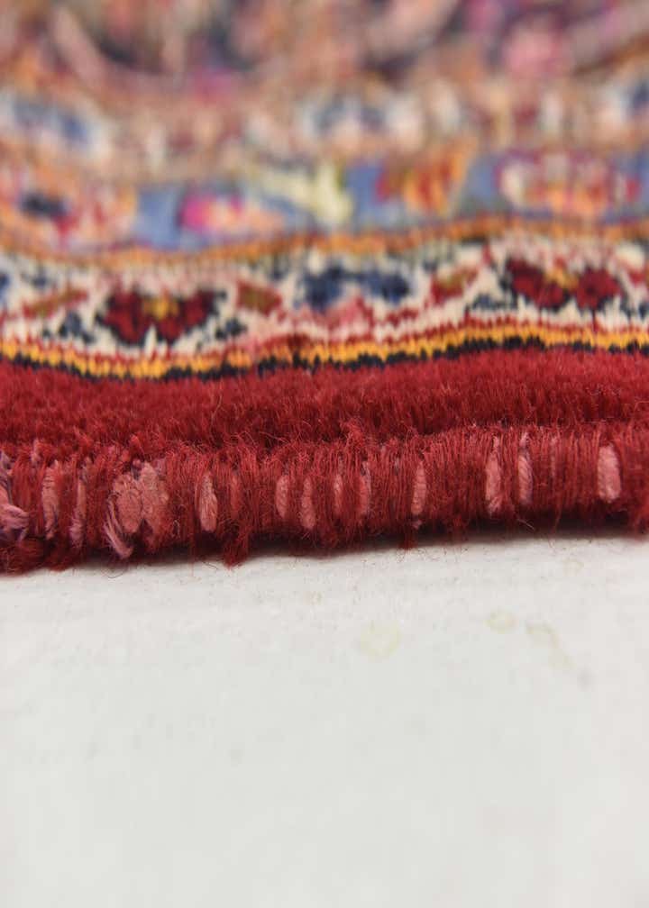 9' 9 x 13' 2 Hand Knotted Kashan Persian Wool Rug