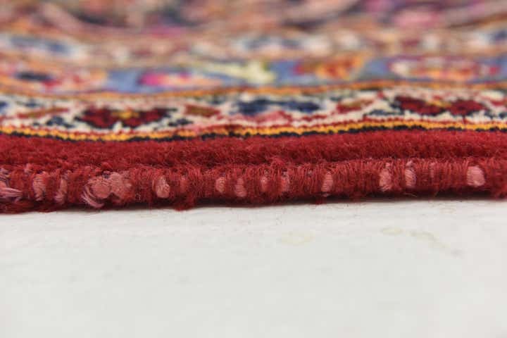 9' 9 x 13' 2 Hand Knotted Kashan Persian Wool Rug