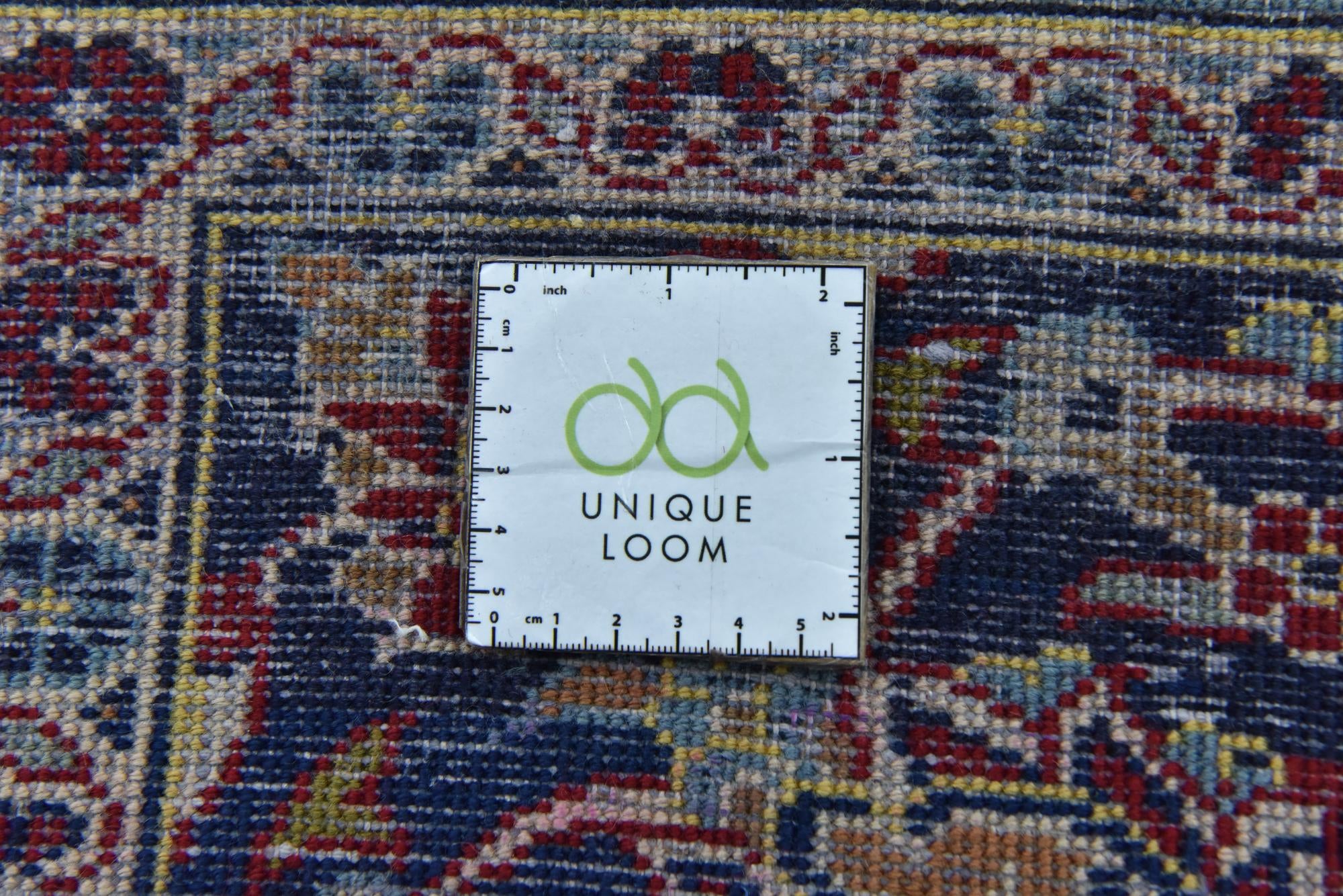 9' 2 x 13' Hand Knotted Kashan Persian Wool Rug