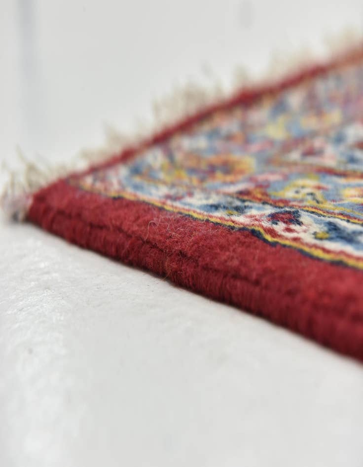 Detail image of 9' 4 x 13' 5  Hand Knotted Kashan Persian Wool Rug