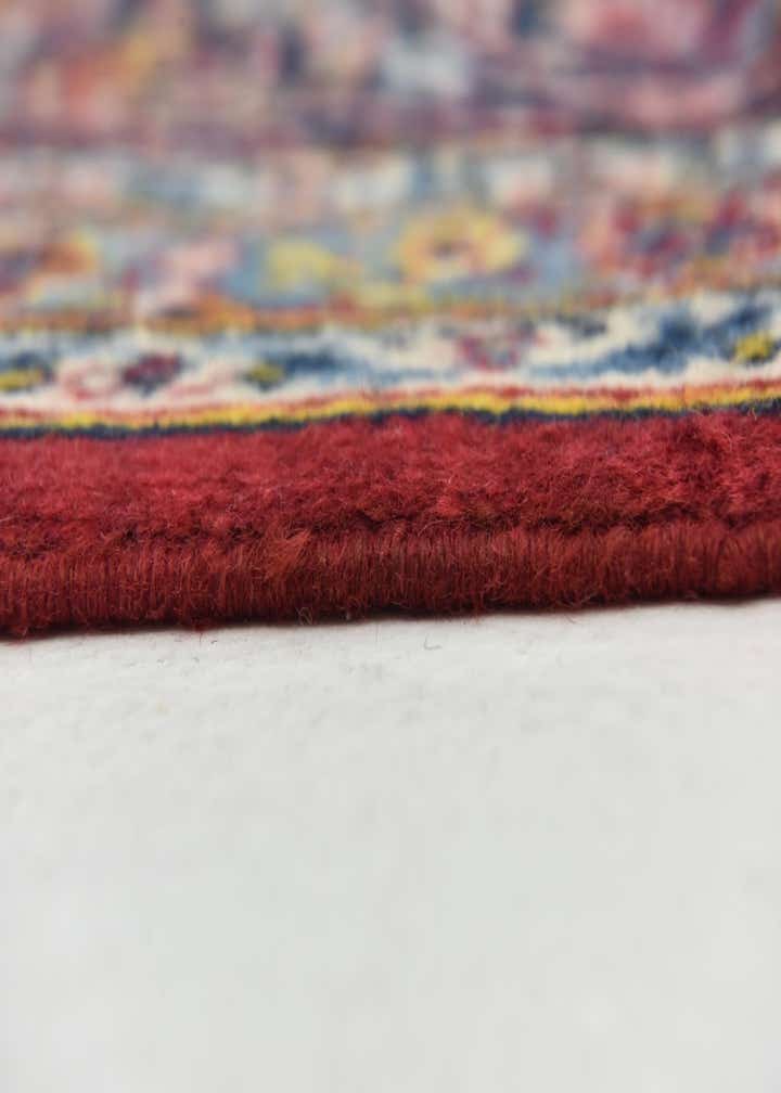 9' 4 x 13' 5 Hand Knotted Kashan Persian Wool Rug