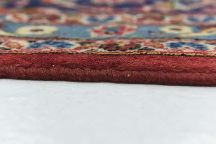 9' 9 x 13' Hand Knotted Kashan Persian Wool Rug