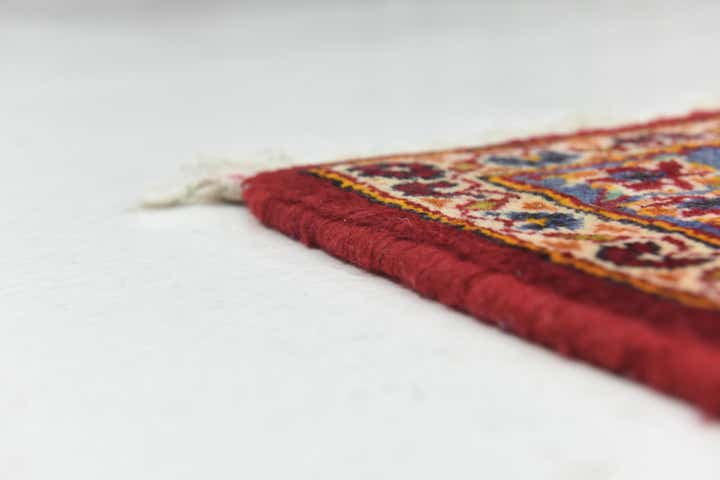 9' 6 x 13' 4 Hand Knotted Kashan Persian Wool Rug
