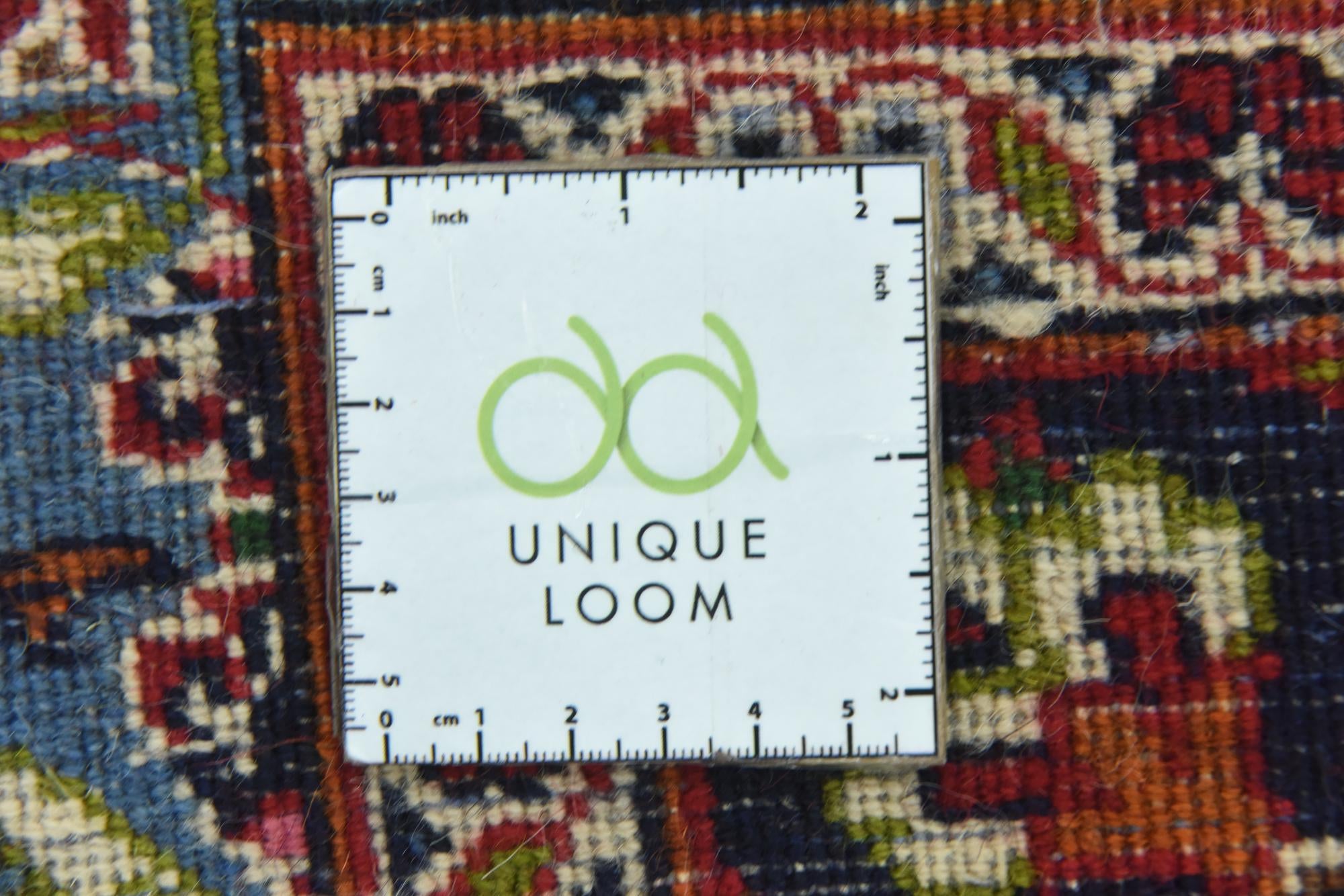 9' 8 x 12' 7 Hand Knotted Kashan Persian Wool Rug