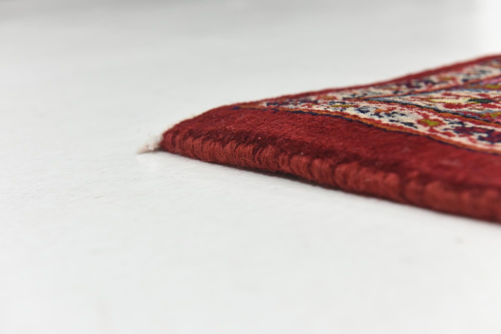 9' 8 x 12' 7 Hand Knotted Kashan Persian Wool Rug