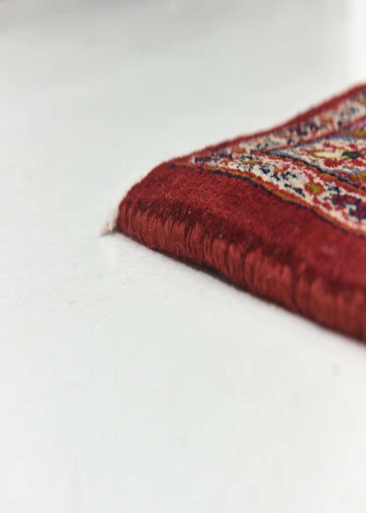 9' 8 x 12' 7 Hand Knotted Kashan Persian Wool Rug