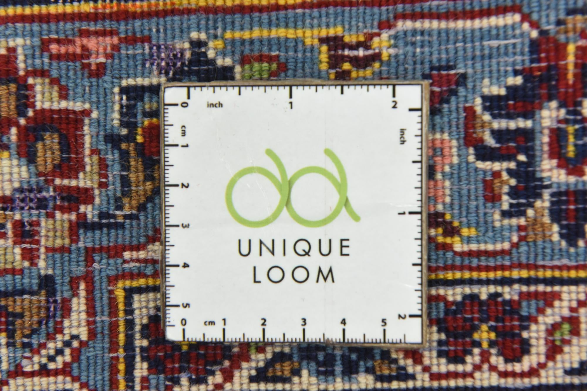 9' 9 x 13' 2 Hand Knotted Kashan Persian Wool Rug