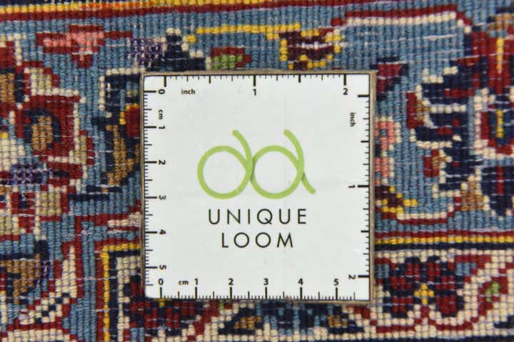 9' 9 x 13' 2 Hand Knotted Kashan Persian Wool Rug