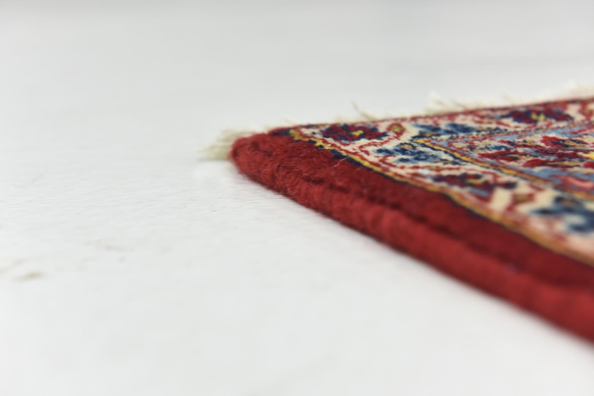 9' 9 x 13' 2 Hand Knotted Kashan Persian Wool Rug