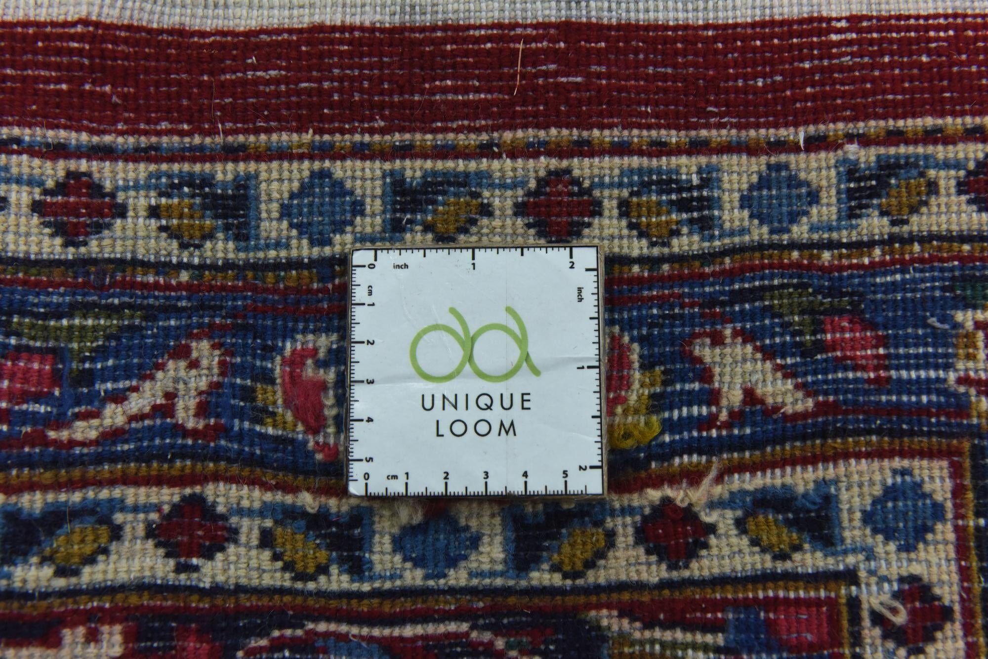 9' 10 x 12' 10 Hand Knotted Kashan Persian Wool Rug